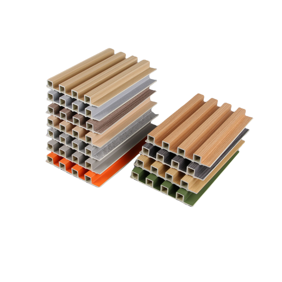 Easy Installation WPC Wall Panel for Home Decoration water resistance Wall Cladding with Various Colors