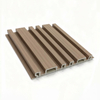 Wood Slat Panels for Wall WPC Modern Simple Wall Covering Waterproof Villa Use Slat Wall Panels