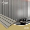 Wood Slat Panels for Wall GS190 WPC Modern Simple Wall Covering Waterproof Villa Use Slat Wall Panels