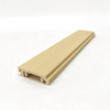 SPC Floor Matching WPC Skirting Board Integrated WPC Baseboard Flooring Trim