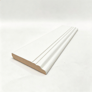 Interior MDF Baseboard Hot China Supplier Interior Decor Skirting Board with WPC Skirting Line Factory Price