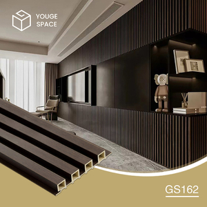 Modern Design Woodgrain Wpc Wall Cladding Waterproof and Fireproof Co-Extrusion Wood Plastic Composite