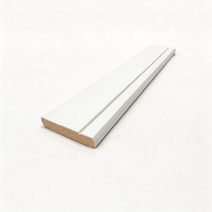 Interior MDF Baseboard Hot China Supplier Interior Decor Skirting Board with WPC Skirting Line Factory Price