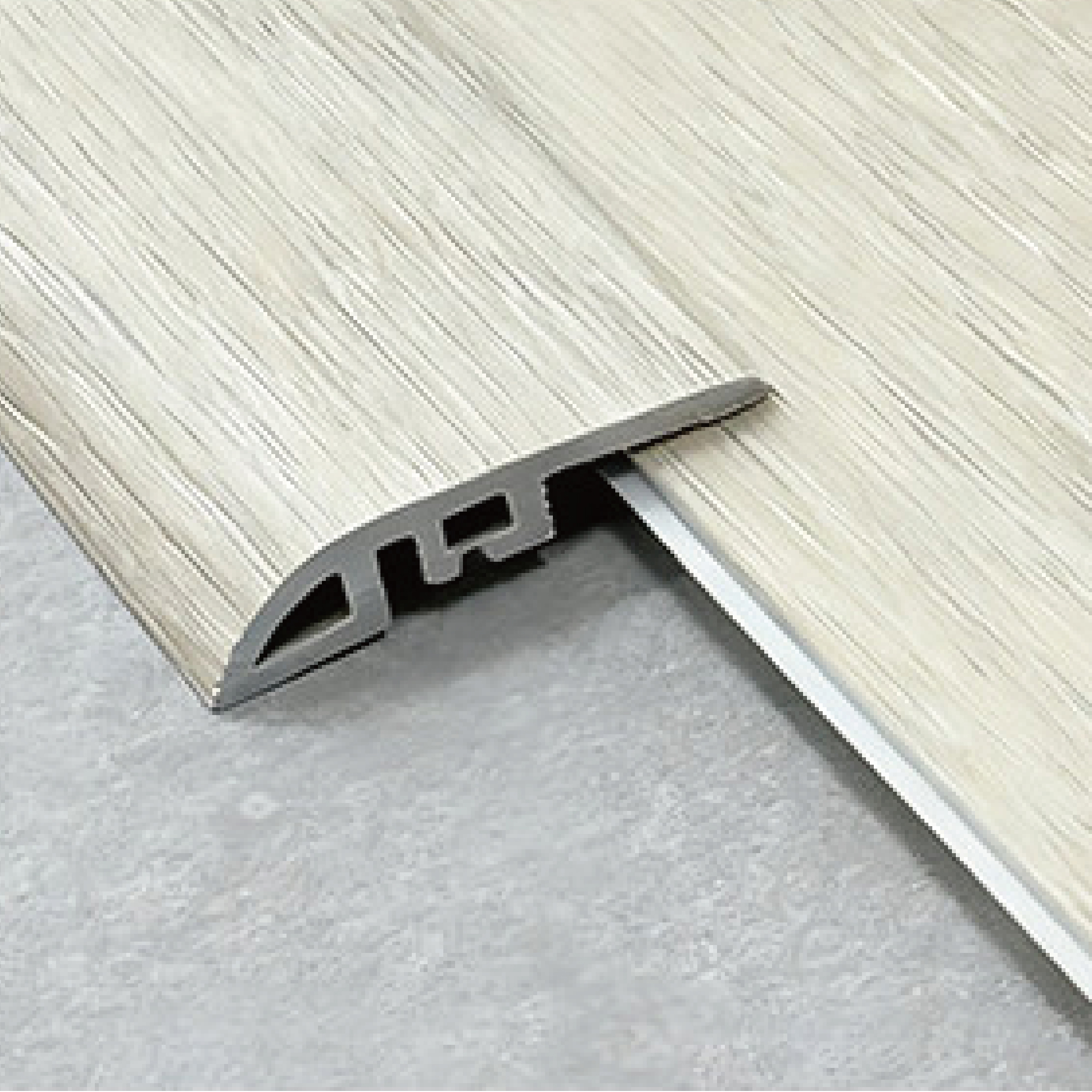 Wholesale SPC Flooring Accessories Skirting Board T Molding Transition Strip for Vinyl Floor