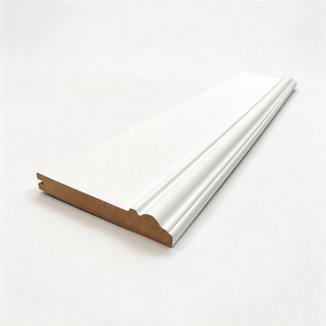 Interior MDF Baseboard Hot China Supplier Interior Decor Skirting Board with WPC Skirting Line Factory Price