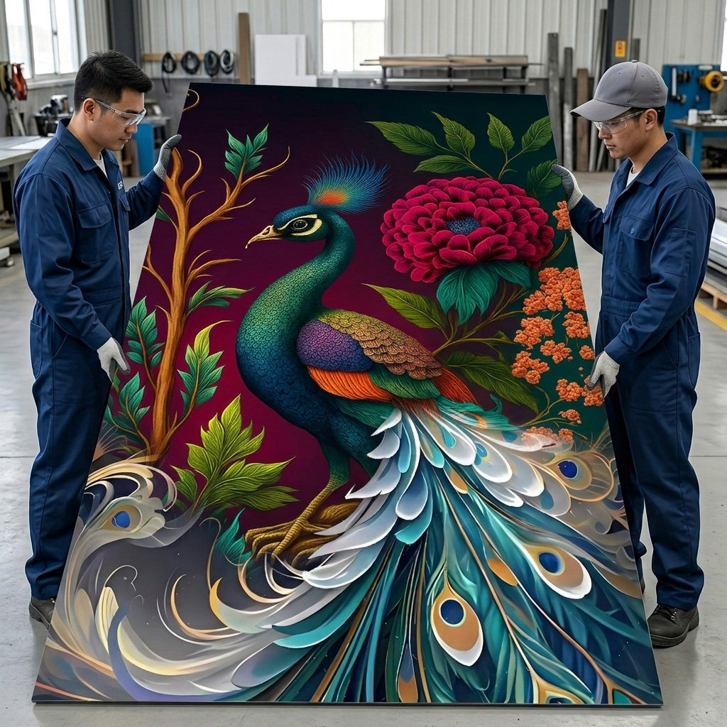 WPC 3D Printed Wall Panel Pvc Ceiling Tiles Wall Panel Print Stretch Pvc 3d Led Wallpaper for Llivingroom Walls