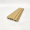 Fireproof WPC Skirting Board Safety Material WPC Baseboard For Public Places