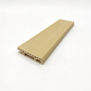 WPC Flooring Accessories Skirting Board Durable WPC Baseboard Trim