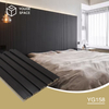 Wood Slat Panels for Wall WPC Modern Simple Wall Covering Waterproof Villa Use Slat Wall Panels