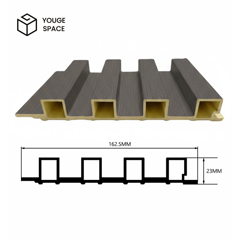 Modern Design Woodgrain Wpc Wall Cladding Waterproof and Fireproof Co-Extrusion Wood Plastic Composite