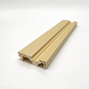 Easy Install WPC Skirting Board Snap Installation WPC Baseboard Flooring Accessories
