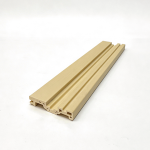 Low Maintenance WPC Skirting Board Long Service Life WPC Baseboard