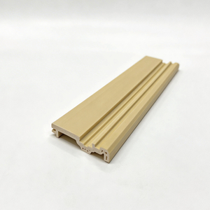 Luxury Style WPC Skirting Board High-End WPC Baseboard For Villa Decoration