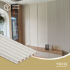 Wood Slat Panels for Wall WPC Modern Simple Wall Covering Waterproof Villa Use Slat Wall Panels