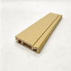 Custom Size WPC Skirting Board Multiple Colors WPC Baseboard For Villa Apartment