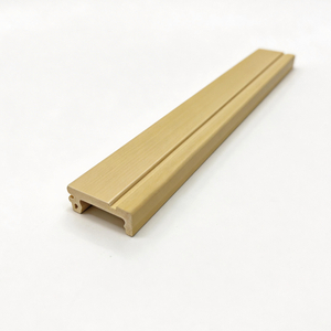 UV Resistant WPC Skirting Board Color Stable WPC Baseboard