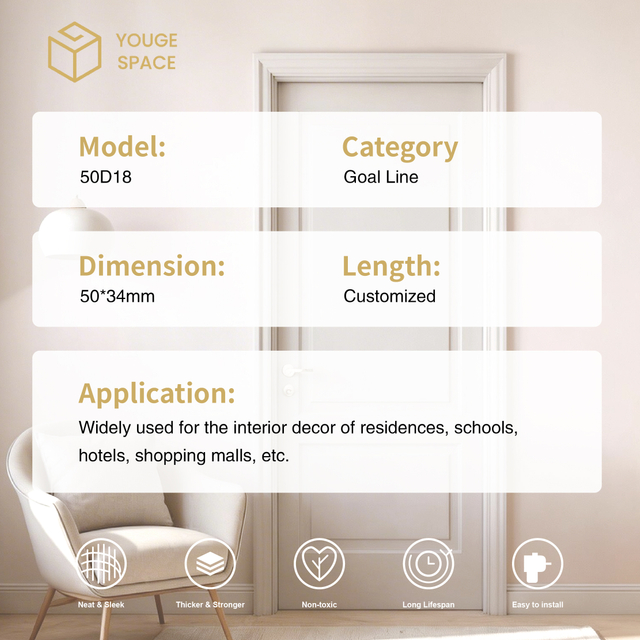 Engineered Wood Door Line Easy Install Door Frame Trim