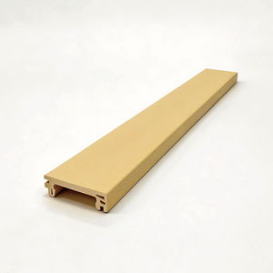 Quick Installation WPC Skirting Board Labor Saving WPC Baseboard