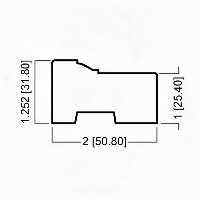 Door Jambs Notched Back Brickmould Exterior Door Jambs Door Jamb Molding Hot Sale WPC Door Jamb