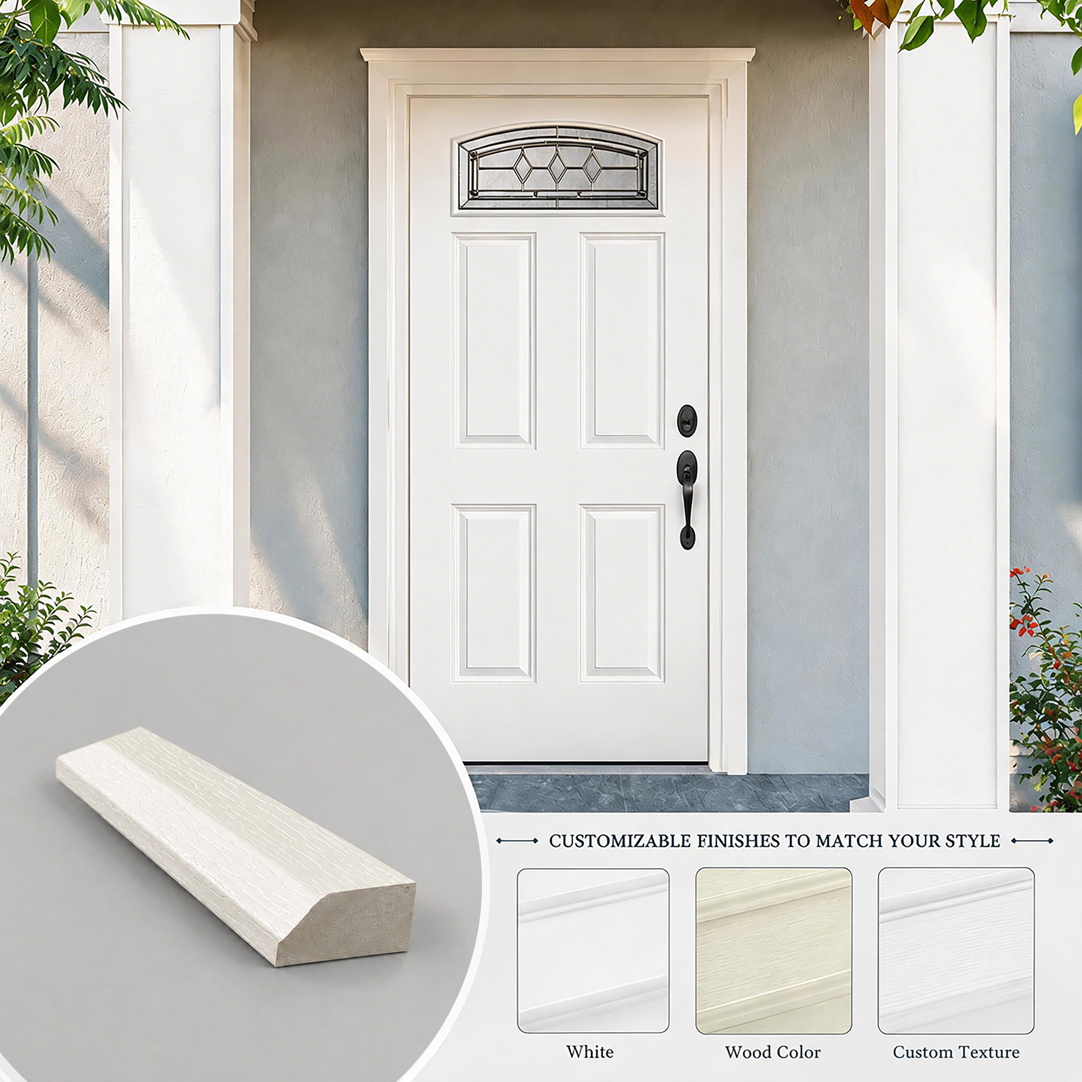 Wood Door Jamb Wood Transom Bead Hot American Market Kerf Mounted Weather Strip for Wood Door Frame Seal Jamb Weather Seal Strip