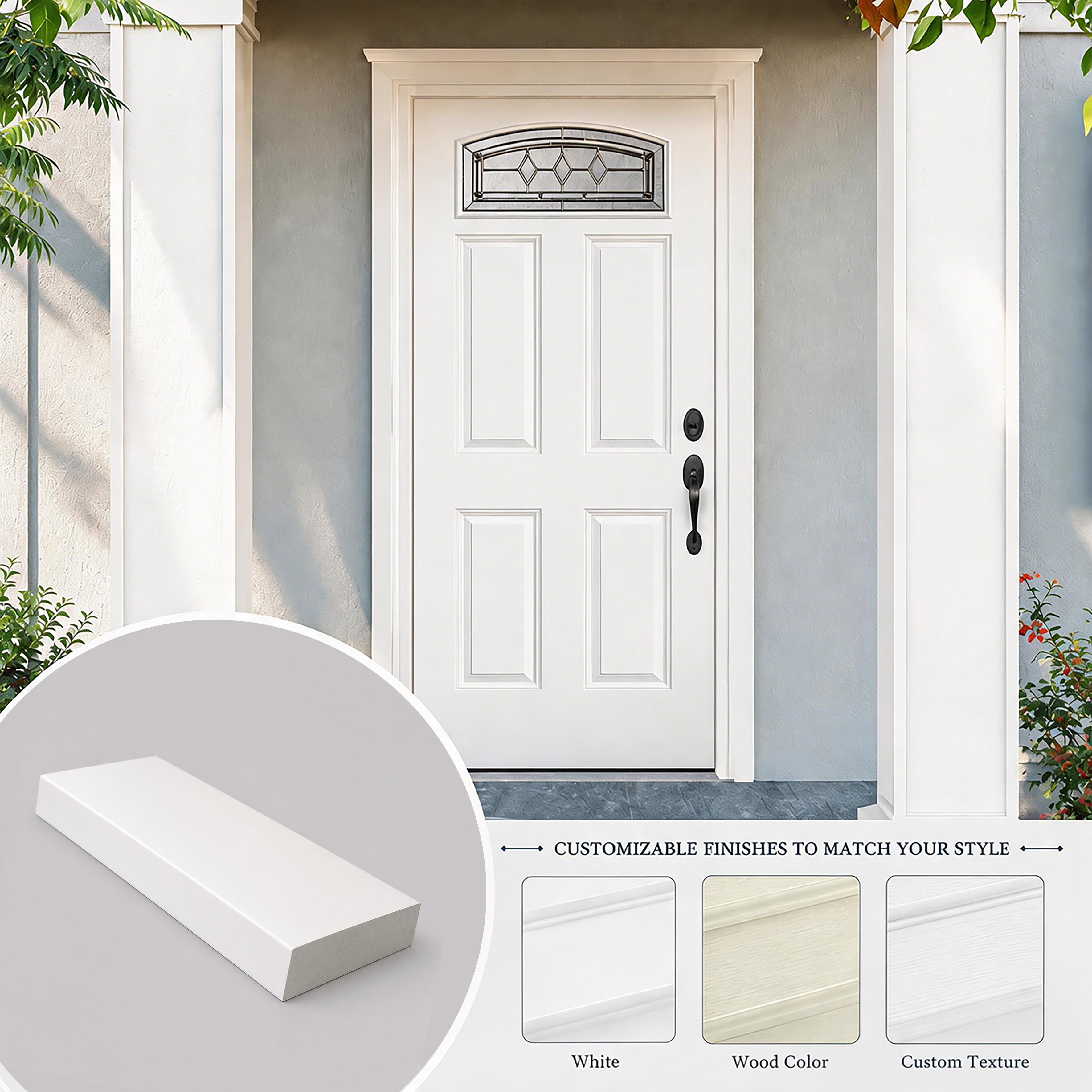 Interior Doors for Houses with Frames 4-9/16'' Jamb Extension Hard Wood Interior Doors for Houses with Frames