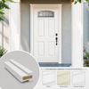 Pvc Door Frame LVL Wood Core 3-1/2" Reinforced Mull Post Pvc Door Frame-ek Pvc Glass Door Frames the Standard Pvc Door Frame